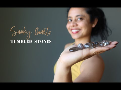 Smoky Quartz Tumbled Stone video