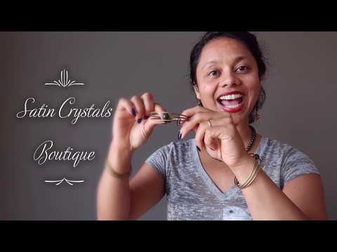 video about wearing bloodstone coil bracelets