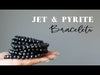 jet pyrite bracelet youtube video