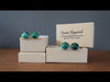 malachite cufflinks video