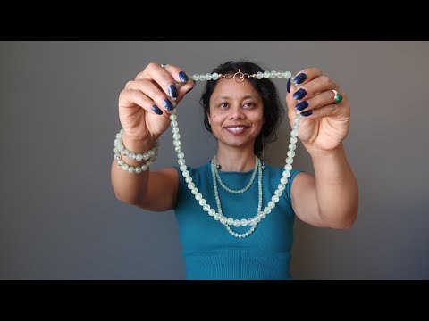 prehnite necklace video