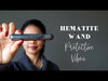 video on hematite massage wands