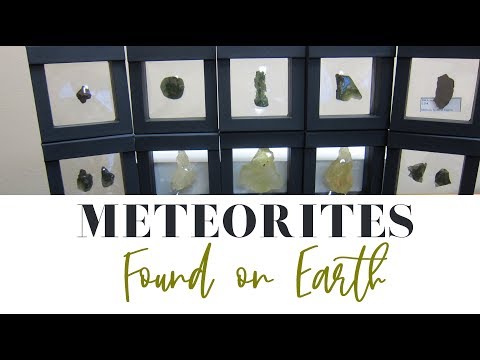 Meteorites found on earth video