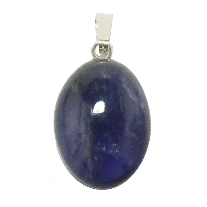 Iolite Pendant Wealth Watcher Gem Sterling Silver