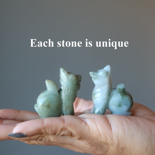 jade fu dog figurines