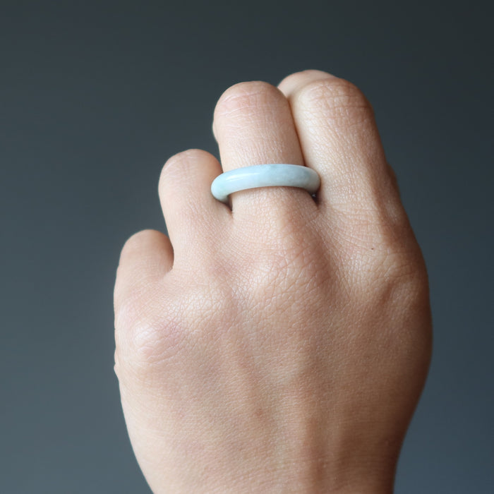 jadeite jade ring band
