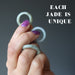 jadeite jade ring bands