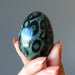 green jasper egg