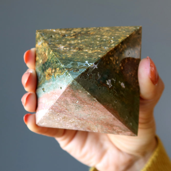 ocean jasper pyramid