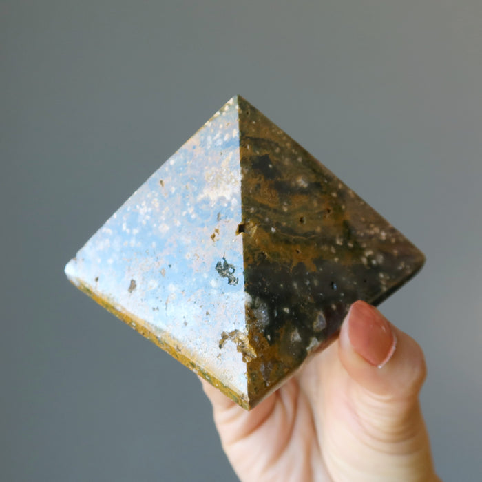ocean jasper pyramid