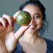 yellow ocean jasper sphere