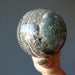 spotted ocean jasper sphere
