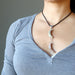 jasper moon necklace