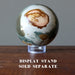 polychrome jasper sphere on acrylic stand