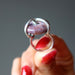 purple jasper ring