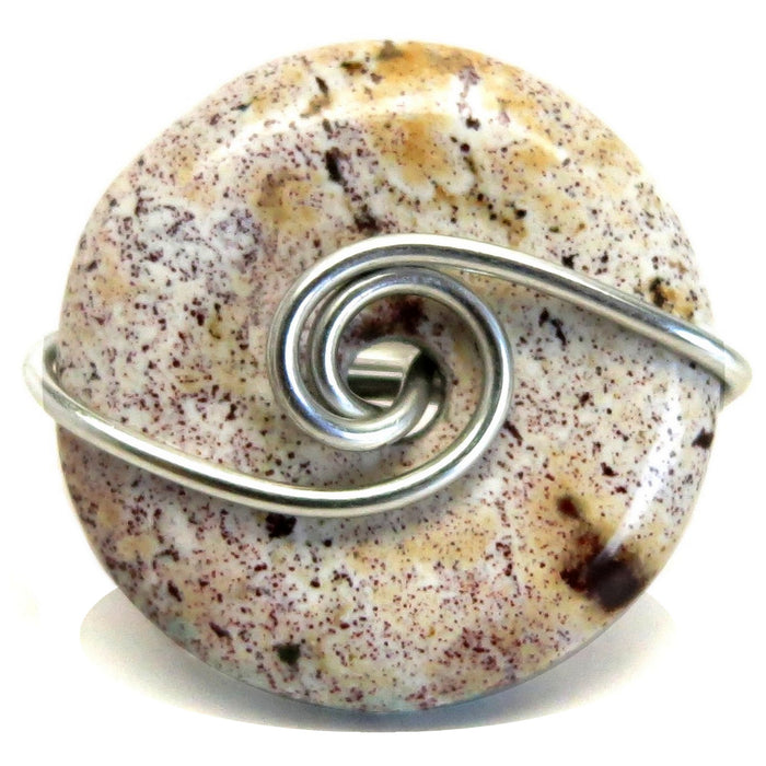 multicolor jasper ring