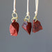rough red jasper necklaces
