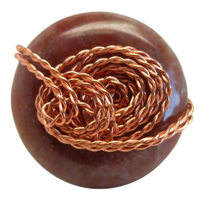 red jasper copper ring