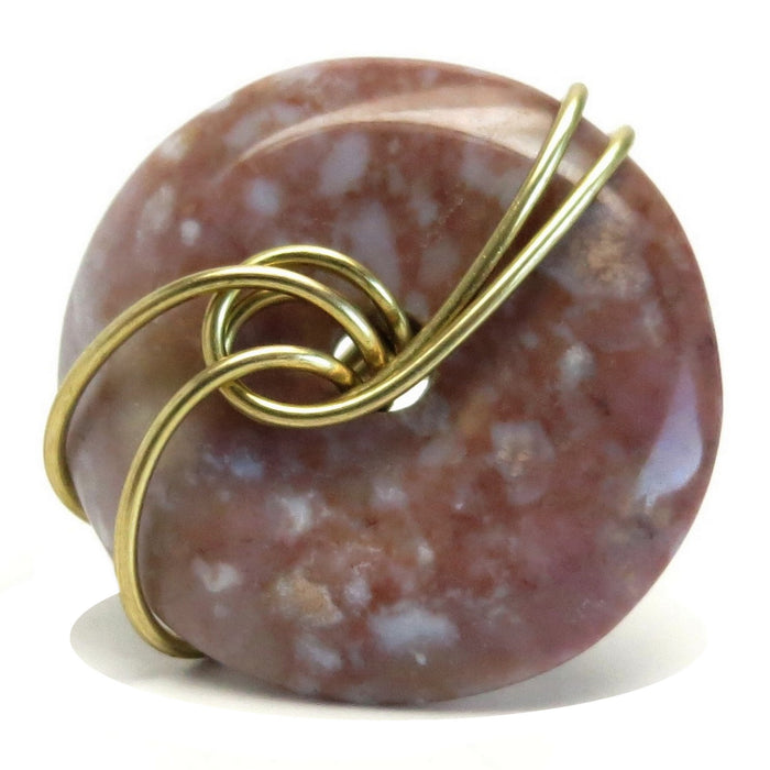 jasper gold wire ring