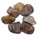 7 leopard jasper tumbled stones