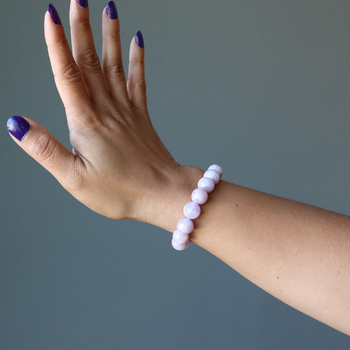 kunzite bracelet