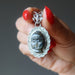 labradorite buddha pendant
