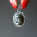 labradorite buddha pendant