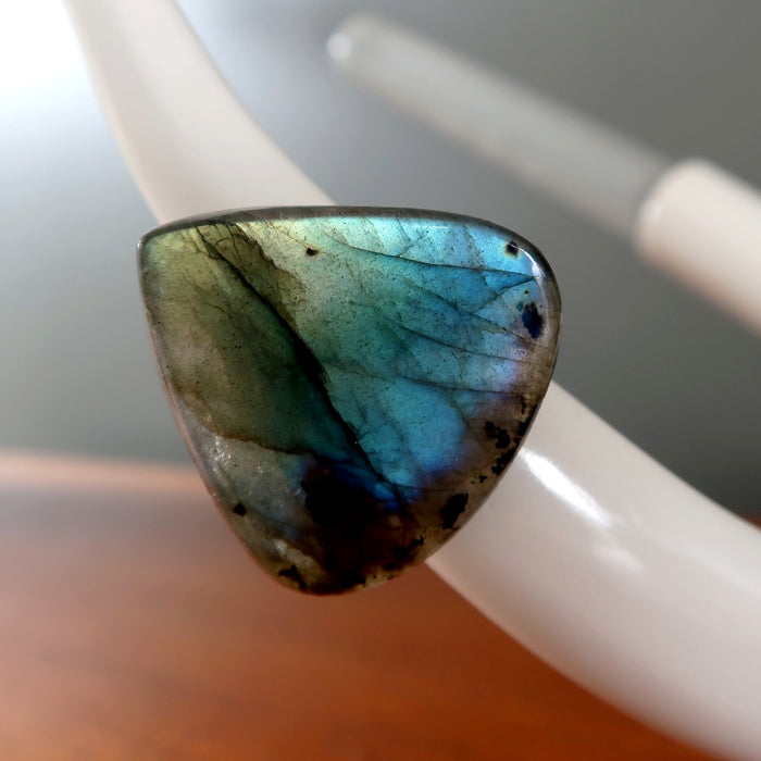 labradorite cocktail ring