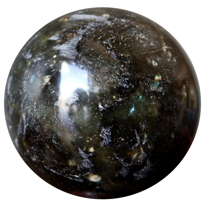 dark labradorite ball