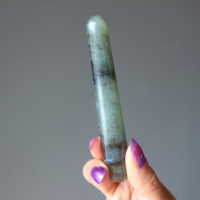 Labradorite Massage Wand Slip into Bliss
