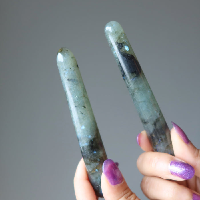 Labradorite Massage Wand Slip into Bliss
