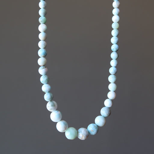 larimar beaded necklace