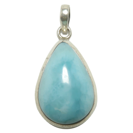 larimar teardrop pendant