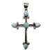 larimar cross pendant