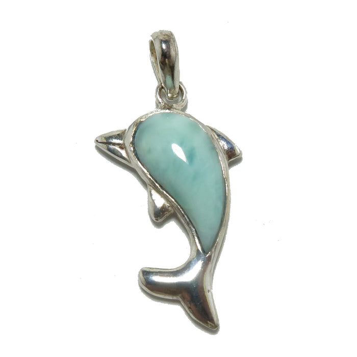 larimar dolphin pendant