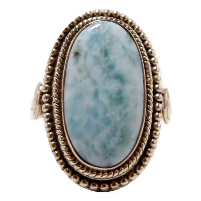 larimar oval ring