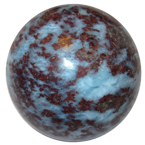 red larimar sphere