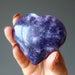 lepidolite heart