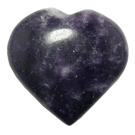 lepidolite heart