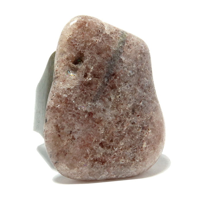 tumbled lepidolite ring