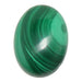 malachite oval cabochon