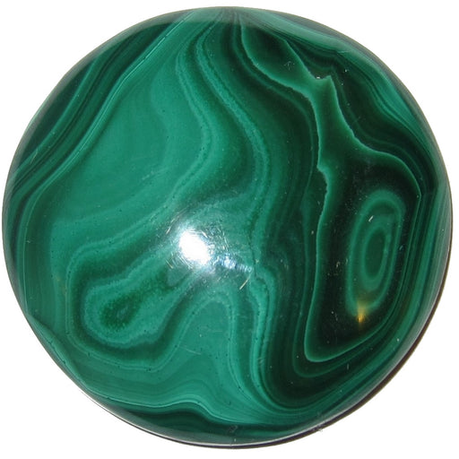 malachite round cabochon