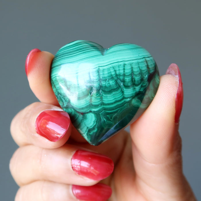 malachite heart