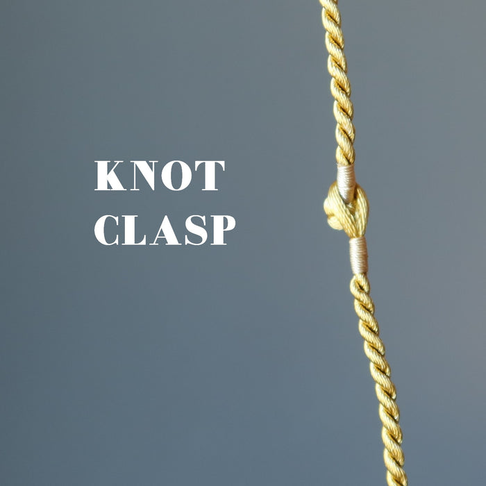 gold knot clasp