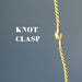 gold knot clasp