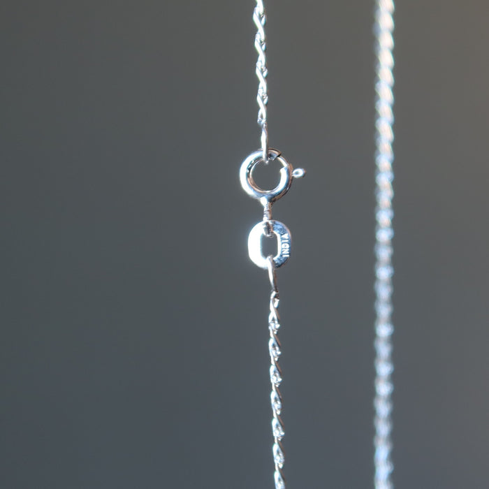 sterling sillver necklace chain made in india