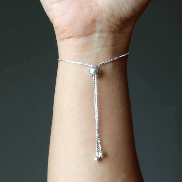 Moldavite Bracelet Halleys Comet Gem Sterling Silver