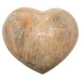 peach moonstone heart
