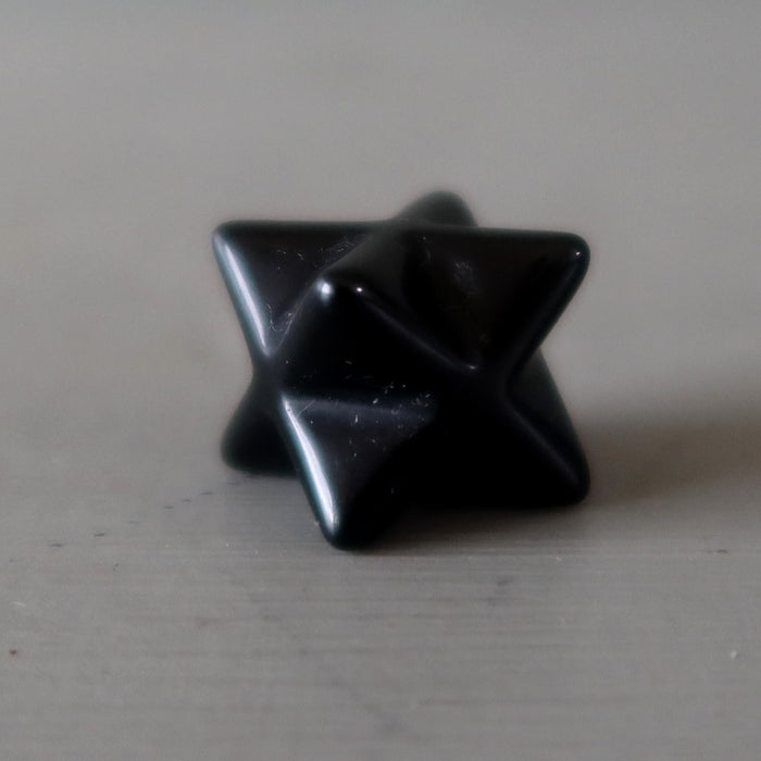 black obsidian merkaba