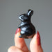 black obsidian rabbit